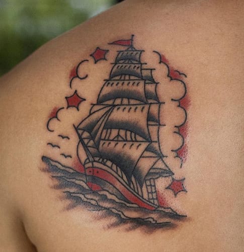 100 Boat Tattoo Designs | Art and Design