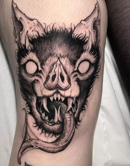 Vampire Bat Tattoo