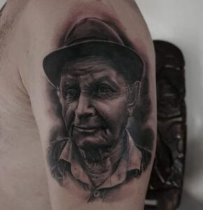 Angry Grandpa Tattoo