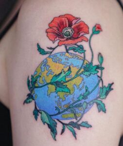 Earth Day Tattoo