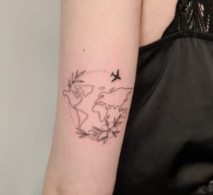 40+ Awesome Planet Tattoo Designs For Ankle - Tattoo Designs –  TattoosBag.com