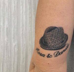 Grandpa Hat Tattoo