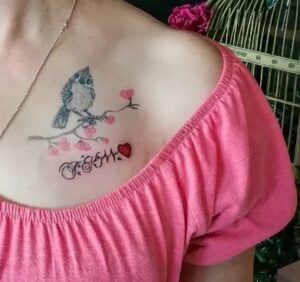 Lifeline Bird Tattoo