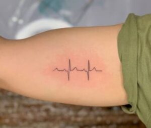 Lifeline Simple Tattoo