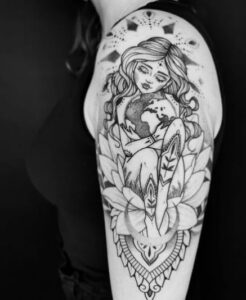 Mother Nature Tattoo Tattoo Design for Women Tattoo - Etsy