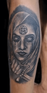 666 cover up tattoo celtic