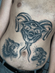 666 demon tattoo