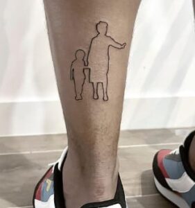 Grandma Leg Tattoo