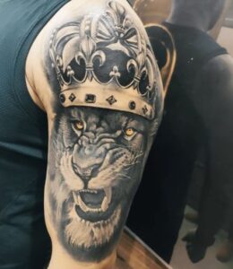 Latin Lion King Tattoo