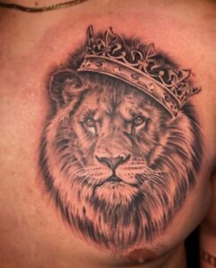 Lion King Crown Tattoo