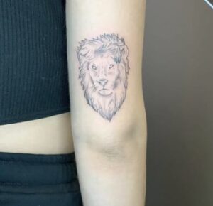 Lion King Hand Tattoo
