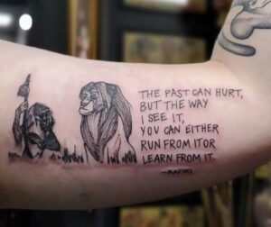 Lion King Quote Tattoo