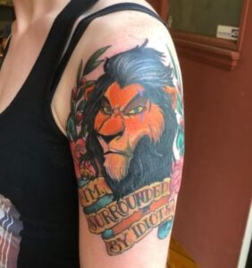 Lion King Scar Tattoo