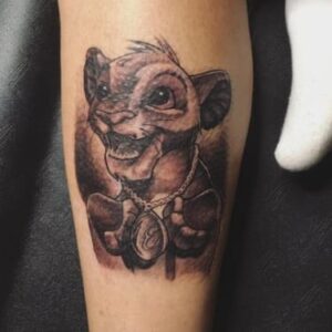 Lion King Simba Tattoo