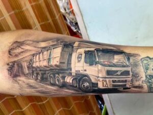 big truck tattoo