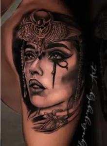 cleopatra eye tattoo