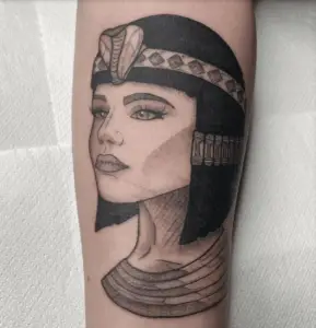 cleopatra french tattoo