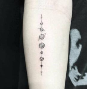 92 New Galaxy Tattoo Ideas - For Space Lovers - Tattoo Twist