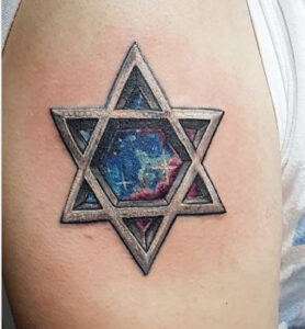 galaxy star tattoo 2