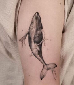great whale tattoo