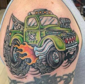 joe truck tattoo