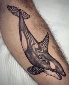 killer whale tattoo 4