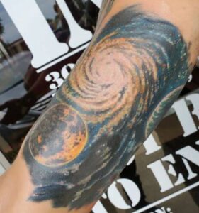 milkyway galaxy tattoo 2