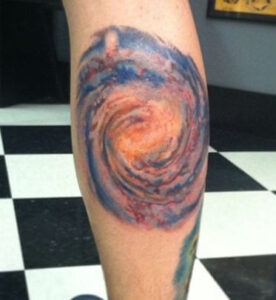 milkyway galaxy tattoo