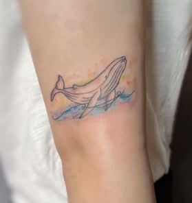 native whale tattoo 2