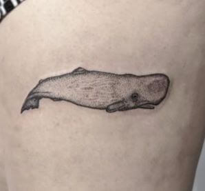 sperm whale tattoo 3