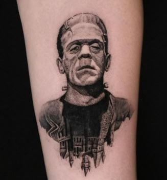 Frankenstein Tattoo Designs