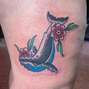 traditional whale tattoo 3