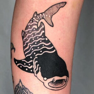 whale shark tattoo