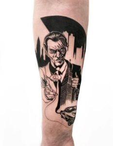 morphy two face tattoo
