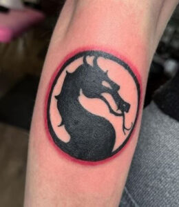 mortal kombat dragon tattoo 2