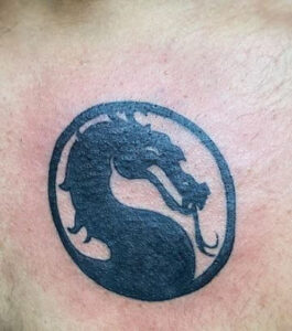 mortal kombat dragon tattoo