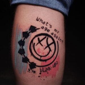 Blink 182 Quotes Tattoo