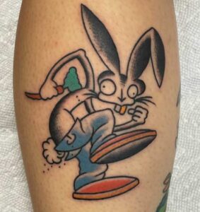 Blink 182 Rabbit Tattoo
