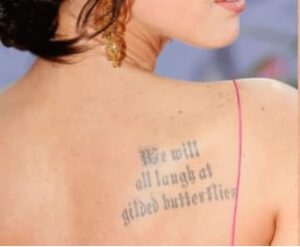 Megan Fox's Shakespeare Quote Tattoo