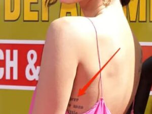 Megan Fox's Side Tattoo