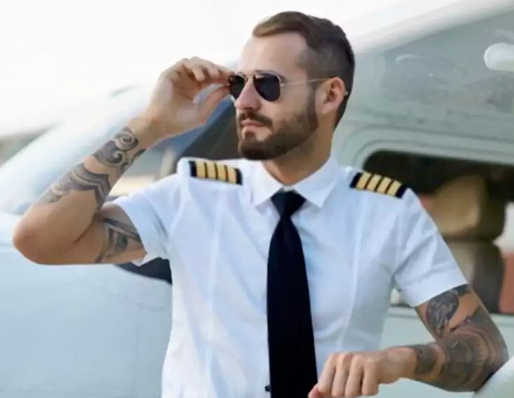 Pilot With Tattoos