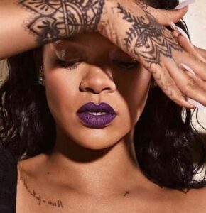 Rihanna's Cross Tattoo