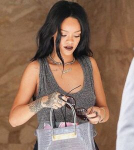 Rihanna's Henna-Style Tattoo
