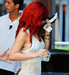 Rihanna's Ribcage Tattoo