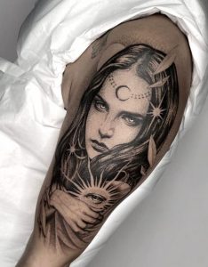Witch Arm Tattoo