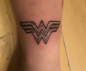 WonderWoman Logo Tattoo