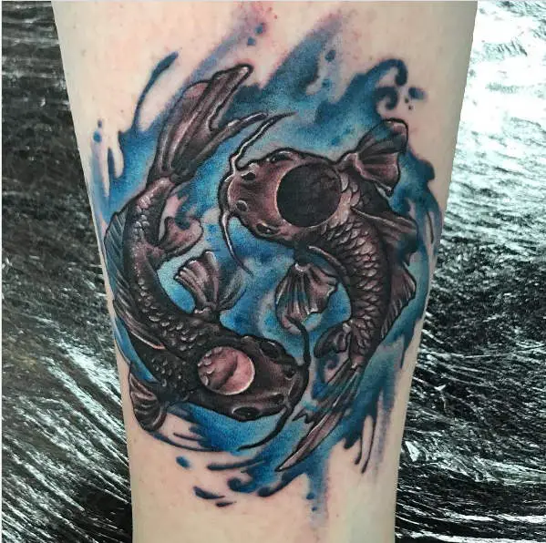 Avatar koi fish tattoo