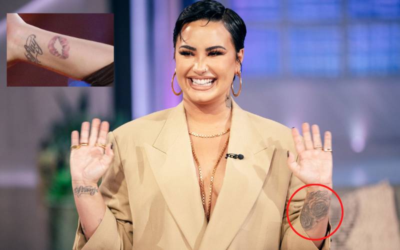 Demi Lovato Tattoo Removal