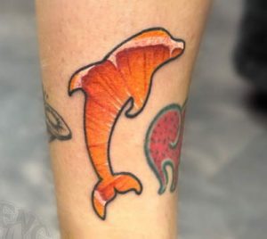 Dolphin Tail Tattoos