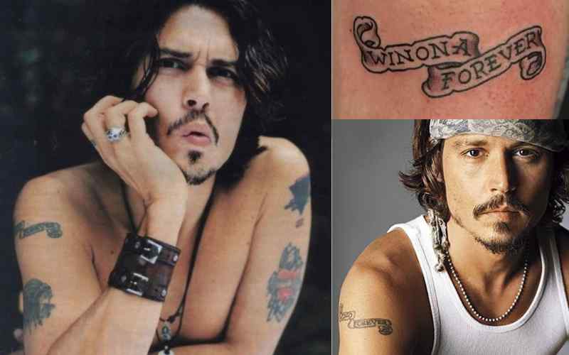 Johnny Depp Tattoo Removal
